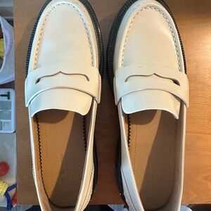 rag & bone tan leather loafer